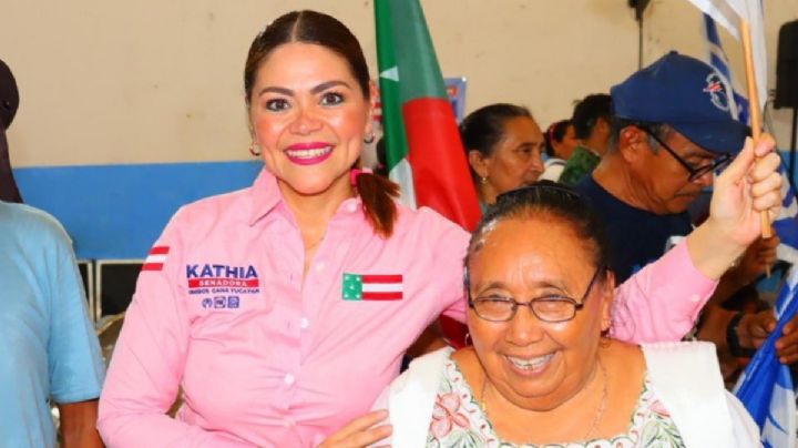 Candidata panista al Senado por Yucatán pide a simpatizantes dar victoria a Sheinbaum