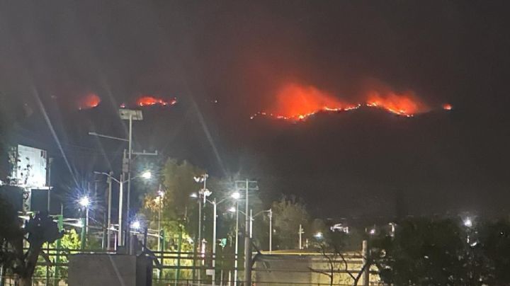 Incendio en Sierra de San Miguelito consume 17 hectáreas
