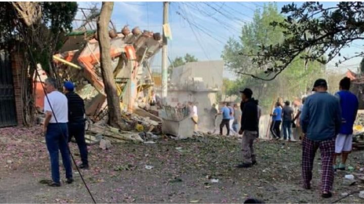 Explosión en casa de Tlalpan deja 8 lesionados; rescatan a 2 perros