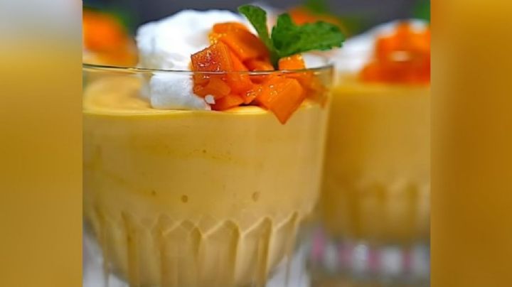 Postre de mango en 15 minutos: prepara esta deliciosa receta de 3 ingredientes