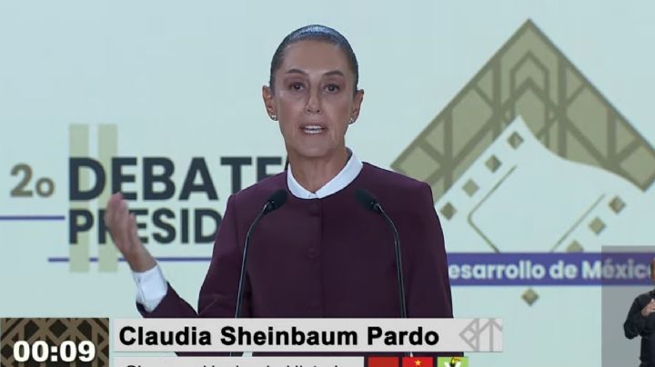 Claudia Sheinbaum: éstas fueron sus propuestas y sus mejores momentos en el segundo debate presidencial
