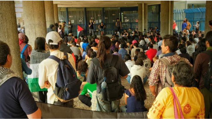 Estudiantes de la UNAM instalarán campamento a favor de Palestina