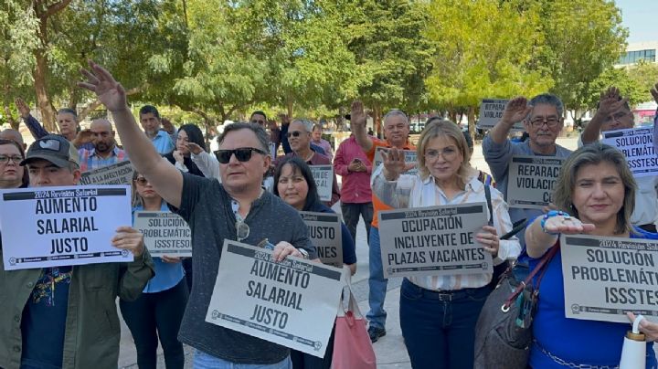 Integrantes del STATUS instalan comité de huelga en la Universidad de Sonora