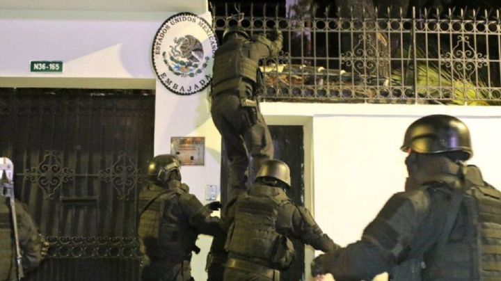 México pide que Ecuador repare daño por asalto a la Embajada en Quito