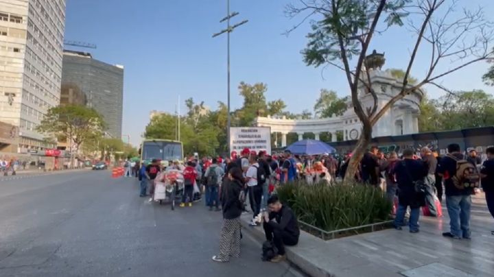 Arrancan marchas por el Día del Trabajo en la CDMX