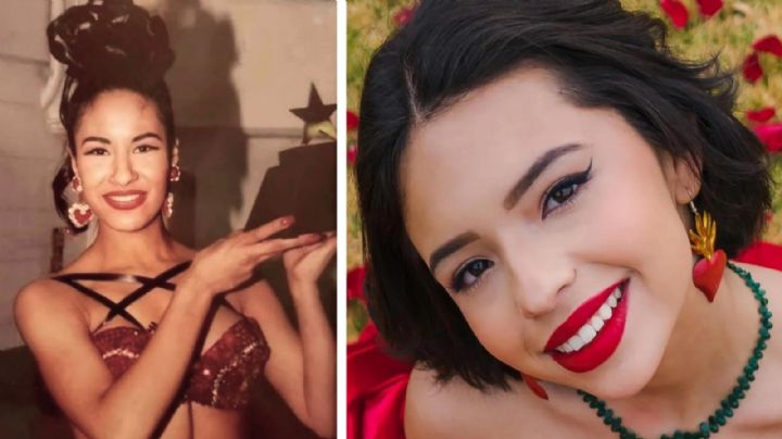 Ángela Aguilar se luce con un look en rojo y evoca la belleza de Selena Quintanilla | FOTOS