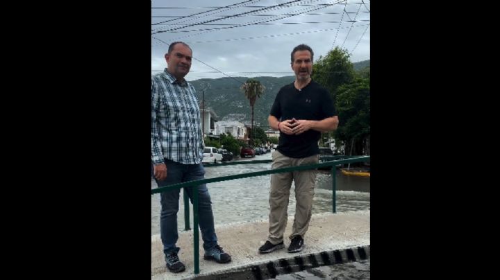 Adrián de la Garza dará mantenimiento urgente a drenaje pluvial por inundaciones en Monterrey