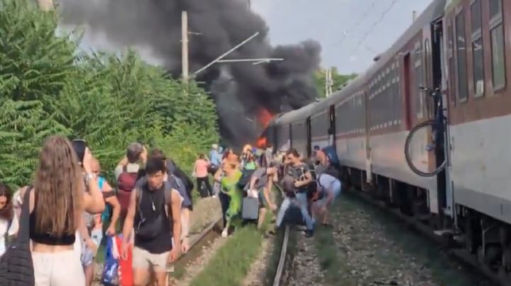 Un tren que se dirigía de Praga a Budapest chocó contra un autobús al sur de Eslovaquia: hay 6 muertos