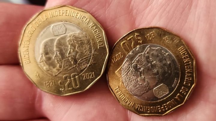 Las 3 monedas de 20 pesos que valen una fortuna y se venden en miles de pesos emitidas por Banxico