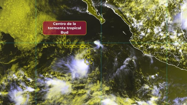 Se forma tormenta tropical Bud en el Océano Pacífico: ¿Está cerca de México?