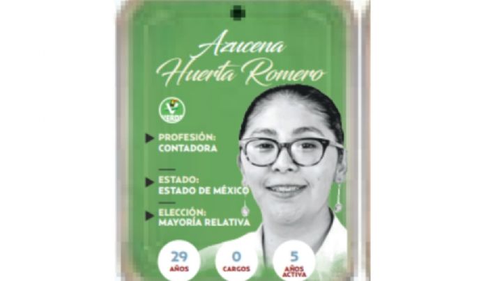 Conoce a Azucena Huerta Romero, próxima diputada por el PVEM