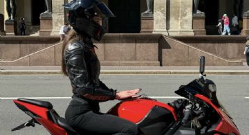 "La motociclista más hermosa de Rusia", así fue el accidente en el que murió la influencer