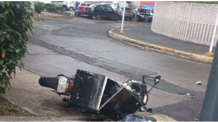 Motociclista muere tras ser impactado por camioneta en Calzada de Tlalpan