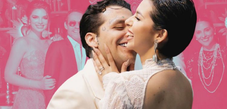 Así fue el romántico discurso de Ángela Aguilar en su boda: "mi príncipe terminó siendo un forajido"
