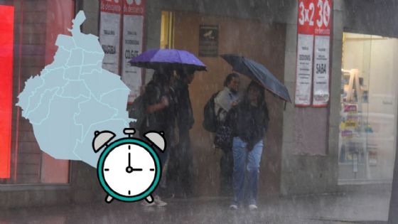 ¿A qué hora lloverá HOY sábado 7 de marzo en CDMX y Edomex?