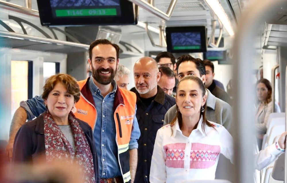 Suburbano Lechería - AIFA lleva ya un 92% de avance, revela Claudia Sheinbaum