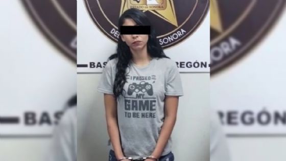 Cae mujer por presunto narcomenudeo y posesión de arma en Sonora