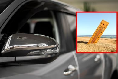 Muere niño de dos años por el calor extremo tras quedar atrapado en un auto, su padre se fue a trabar y lo olvidó