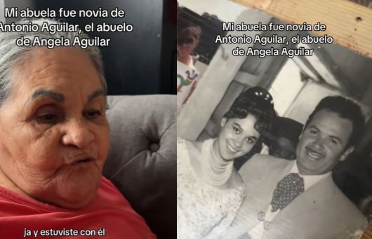 Abuelita se hace viral por confesar que fue novia de Antonio Aguilar, abuelo de Ángela Aguilar: "Qué coqueta" | VIDEO