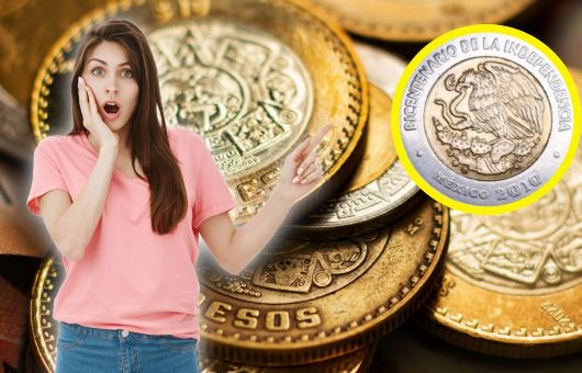 Estas raras monedas de 5 pesos con dos águilas se venden en 20 millones de pesos
