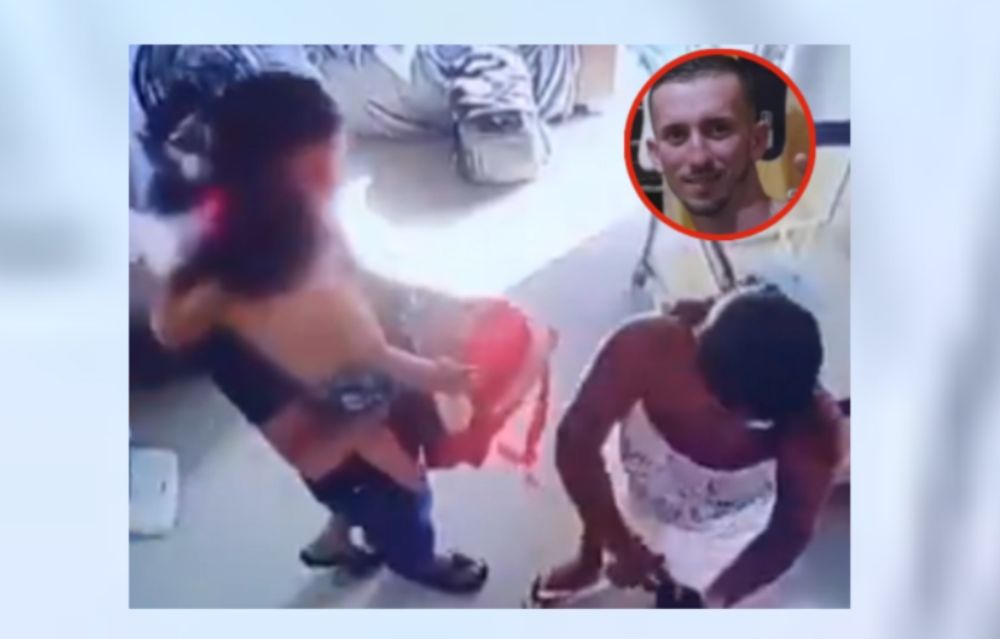 Asesina de una puñalada a su expareja mientras sostenía a su bebé en brazos: IMÁGENES FUERTES