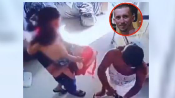 Asesina de una puñalada a su expareja mientras sostenía a su bebé en brazos: IMÁGENES FUERTES