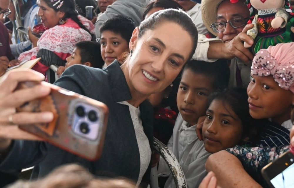 Desde el Edomex, Sheinbaum afirma que México seguirá siendo libre y soberano