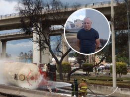 “Me siento afortunado de haber ayudado”, él es Alonso, el motociclista que llevó al hospital a la nieta de Alicia Matías