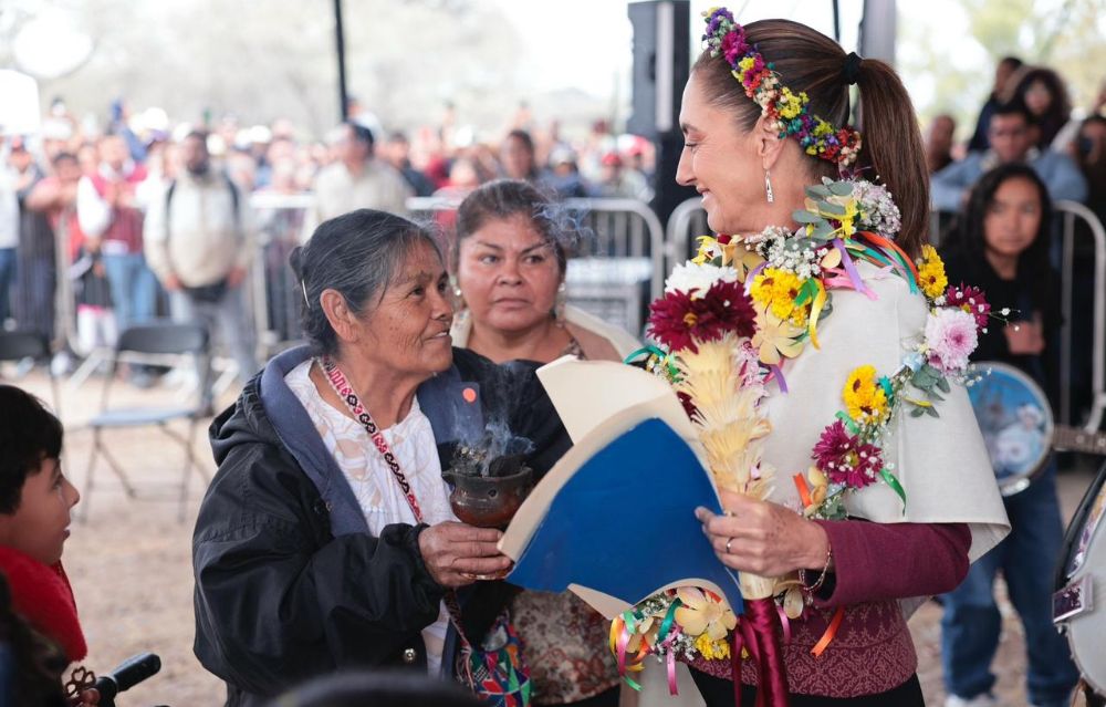 Insiste Sheinbaum en el perdón a los pueblos indígenas | FOTOS