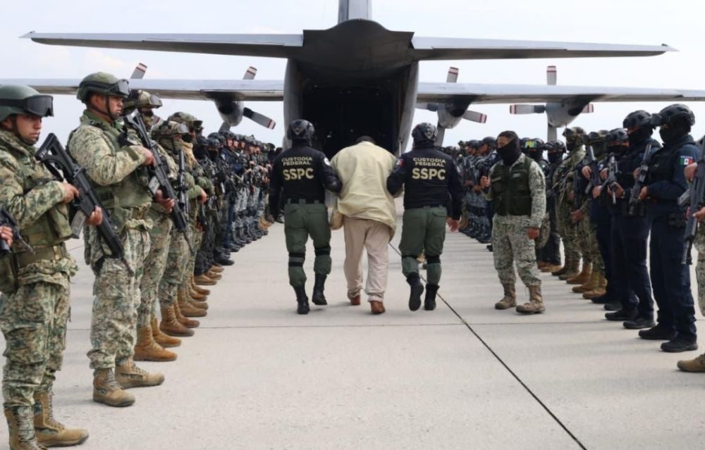 Trasladan 37 reos del Altiplano a EU, confirma Harfuch que fue a solicitud del Departamento de Justicia