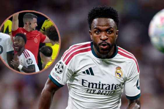 Gol, abrazo a Mourinho y roja: La locura de Vinicius que dejó al Real Madrid en shock
