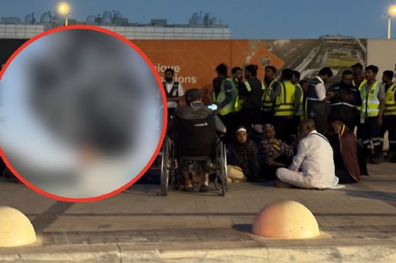 Foto de: 12 personas muertas y más de 300 heridas tras el ataque con misil a un aeropuerto
