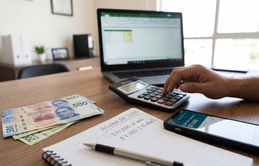 ¿Cuánto me toca de aguinaldo si gano 14 mil pesos al mes en México en 2026?