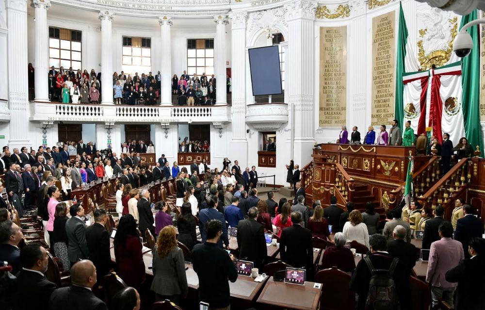 Clara Brugada presenta su Segundo Informe de Gobierno en el Congreso de CDMX