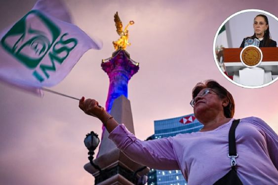 Foto de: IMSS presentará propuesta salarial, informa Sheinbaum