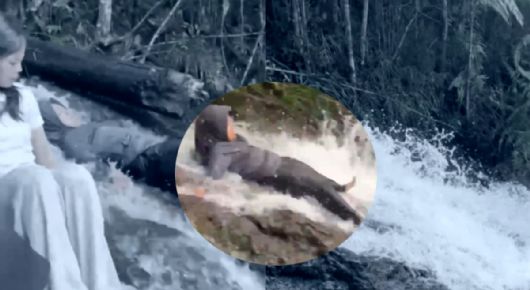 Mujer muere al resbalarse en cascada, su cuerpo fue hallado por rescatistas días después | VIDEO