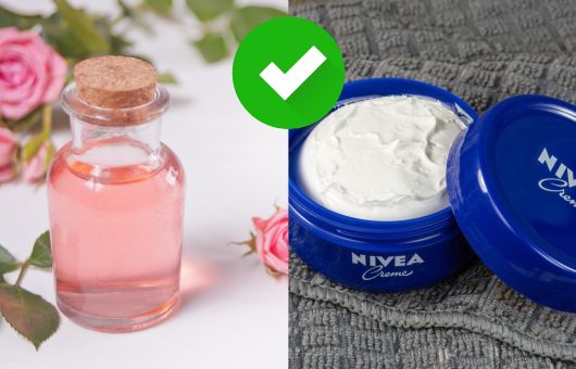 Mezclar crema Nivea de lata azul con agua de rosas: por qué lo recomiendan y para qué sirve