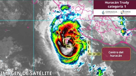¿A qué hora tocará tierra el huracán Trudy? Estos son los estados en ALERTA MÁXIMA | trayectoria EN VIVO