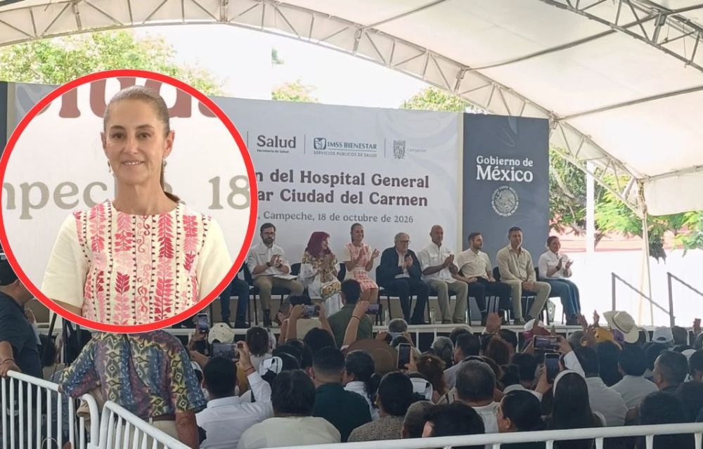 “Me canso ganso” de que vamos a mejorar el sistema de salud, dice Sheinbaum