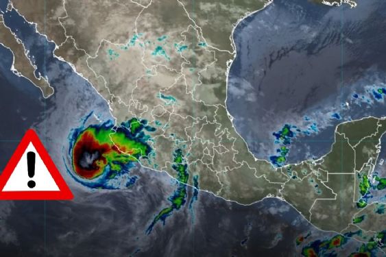 Foto de: Huracán Trudy, categoría 2: alertan por LLUVIAS MUY FUERTES en estos 4 estados para hoy domingo