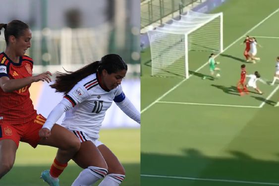 ¡Espectacular! La triple atajada de Ania López en el España vs México del Mundial Sub-17
