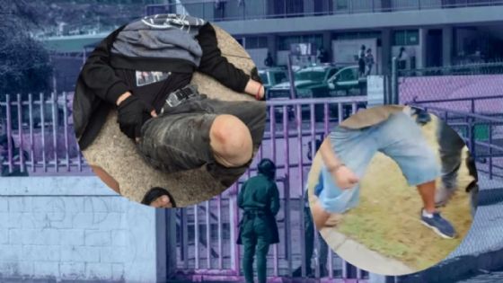 Filtran video de golpiza a "Los Cuates" tras ataque en secundaria de Torreón, fueron sometidos por vecinos y estudiantes