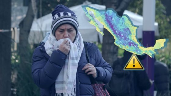 ALERTAN a estos 16 estados por FRÍO EXTREMO de 0 grados del jueves 22 al sábado 24 de octubre