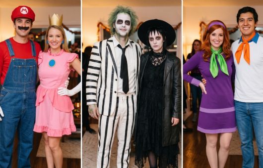 Disfraces de películas en pareja: cómo hacer en casa los de Peach y Mario, Beetlejuice y Lydia, Daphne y Fred