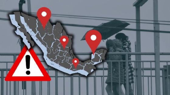 Frente frío provocará lluvias, bajas temperaturas y torbellinos en 23 estados del viernes 23 al domingo 25 de octubre