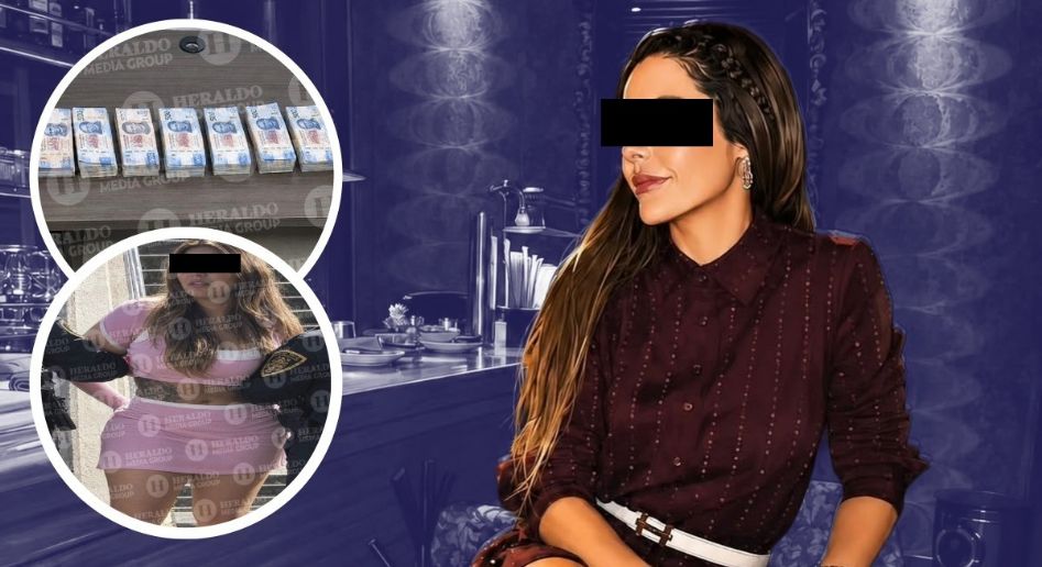 Reportan detención de la influencer María Fernanda "N"; viajaba con más de un millón de pesos y dólares en efectivo
