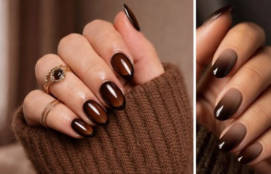 Efecto “manos de lujo”: 5 diseños de uñas en color chocolate para sumarse al nuevo neutro que le favorece a todas