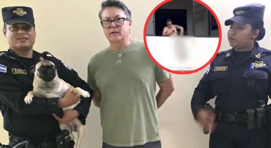 Arrestan a exfutbolista profesional tras ser grabado colgando a un perro desde la ventana de un apartamento | VIDEO