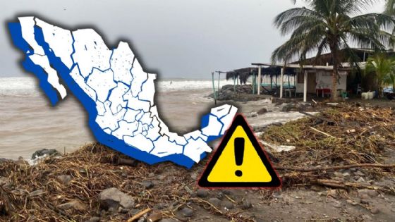Huracán Vance: ALERTAN a 4 estados por FUERTES LLUVIAS hoy domingo 25 de octubre