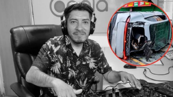 Foto de: Muere famoso DJ y locutor en trágico accidente de tránsito; habría conducido a exceso de velocidad | VIDEO